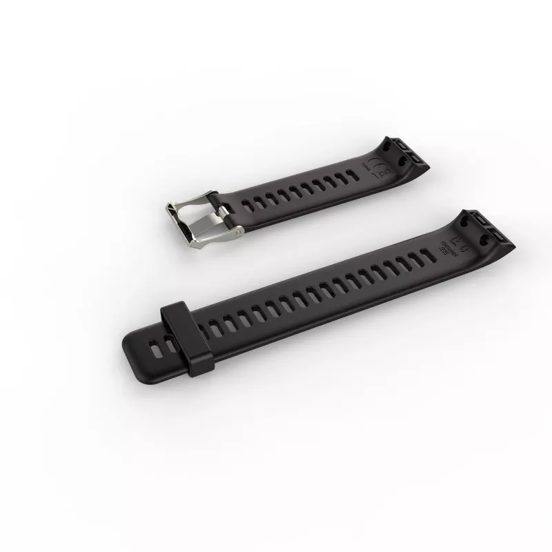 INF Bracelet de montre en silicone pour Garmin Forerunner 35/30 noir  pièces