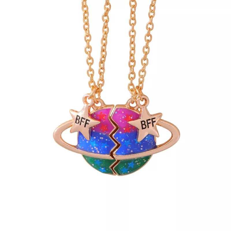 2 Pendentifs Puzzle Amitié/partenaire, En Acier Inoxydable, Avec Ou Sans Chaîne - Idéal Pour Best Friend