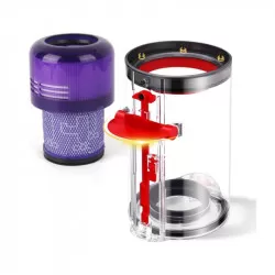 INF Bac à poussière de remplacement pour aspirateur Dyson V11, V15, SV14, SV15, SV22