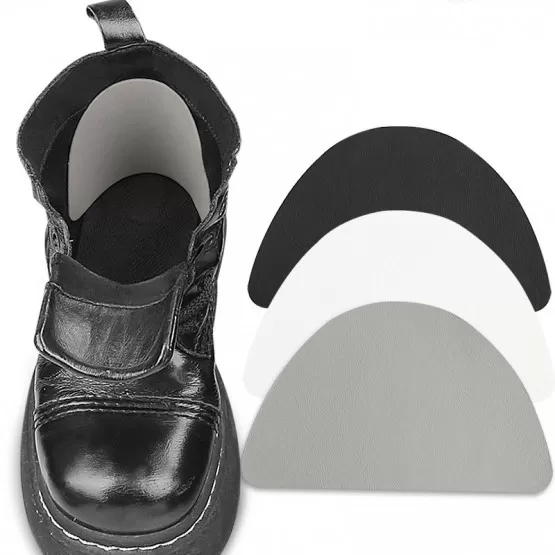 Protection Talon Usure 12 Paires Patchs Réparation Talon Chaussure - Auto-Adhésifs - Noir Et Blanc Autocollant Chaussures