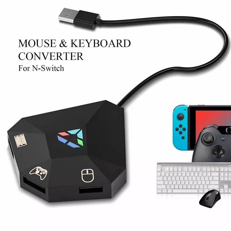 Adaptateur convertisseur clavier-souris pour Switc... - Grandado