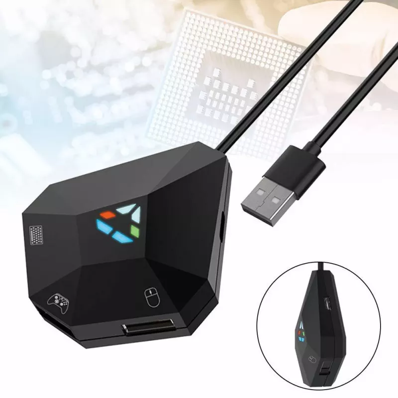 HURRISE Adaptateur pour clavier et souris pour consoles de jeux vidéo