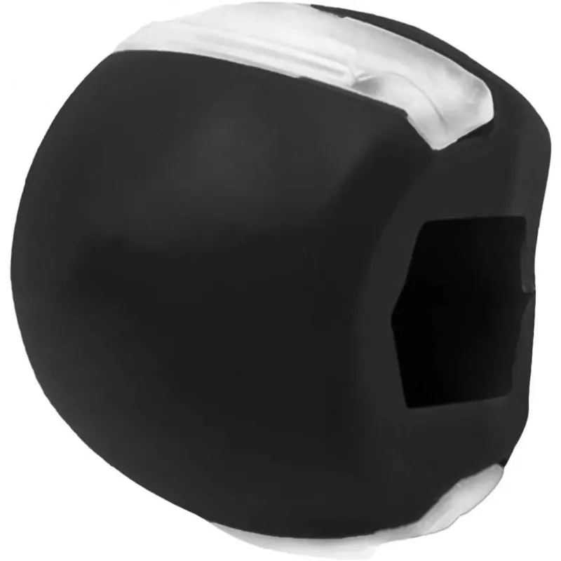 6 Exercices De Mâchoire En Silicone - 3 Niveaux De Résistance (blanc/gris/noir), Pour Débutant à Avancé