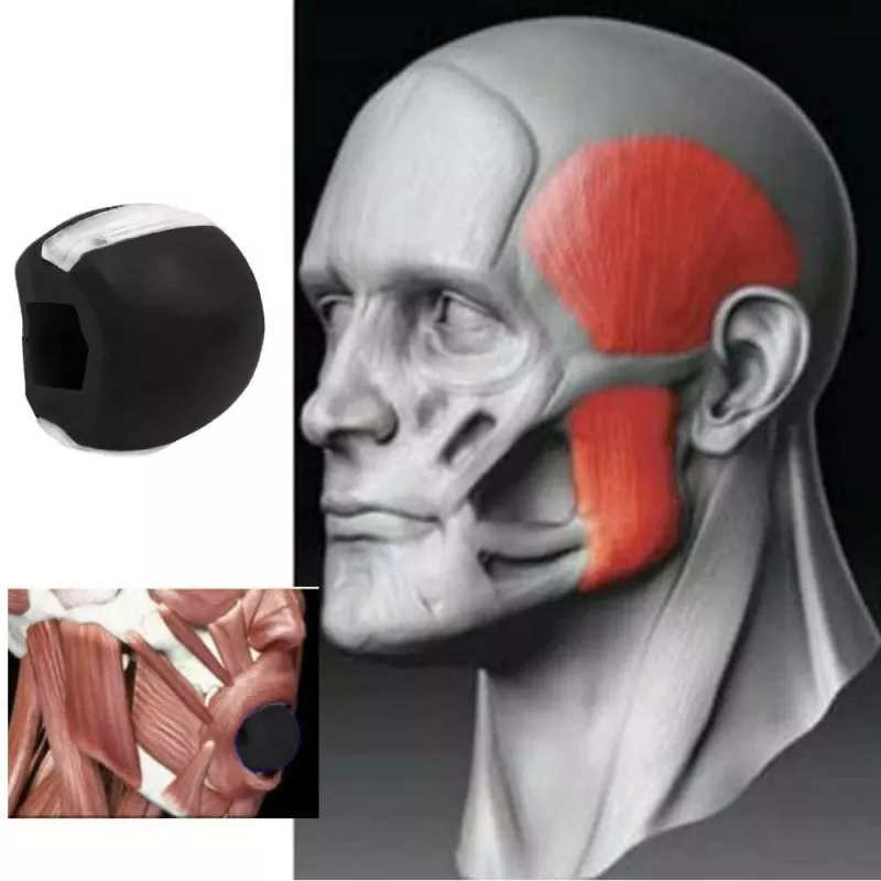 Entraîneur Mâchoire JVR - Lot De 2 (40 Et 45 Lbs) - Pour Jawline Définie Et Réduction Double Menton