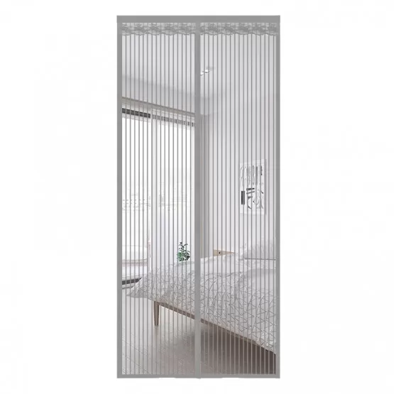 Moustiquaire Pour Porte Magnétique - Dimensions 90 X 210 Cm, Référence HMS00, Prête à Poser