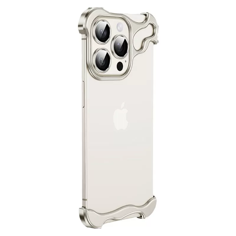 INF Coque Unique en Métal + Film de Protection d'Objectif pour iPhone 15