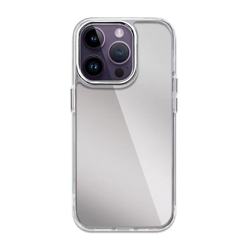 INF Coque Miroir pour iPhone 15 (6.1") - Protection TPU+PC Transparent