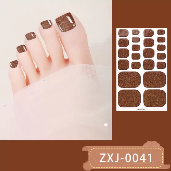 Faux Ongles Autocollants - Lot De 10, Avec Lime à Ongles Incluse, Neufs Sous Blister