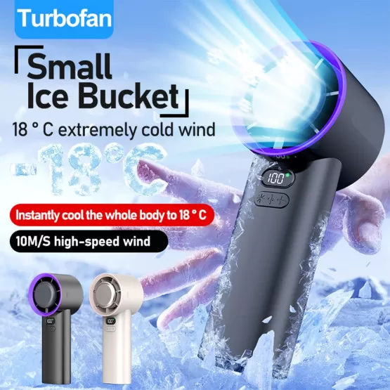Mini Robot Ventilateur Refroidisseur Portable Chat Mignon - Refroidit Boissons Chaudes Et Aliments En 3 Minutes (2 Motifs)