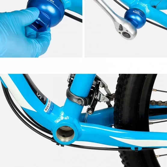 Outil D'extraction De Pédalier Vélo - 20 Dents - Pour Système ISIS - Robuste
