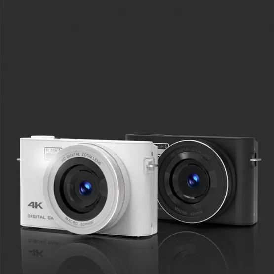 Appareil Photo Numérique 48MP 1080P Avec Écran Tactile IPS 2,8'' – Caméra Compacte Avec MP3, Jeux Et Multifonctions