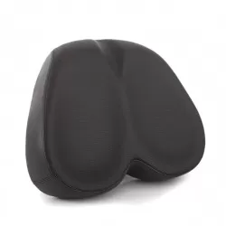 Housse de selle de vélo pour plus de confort pendant le cyclisme, coussin en gel noir