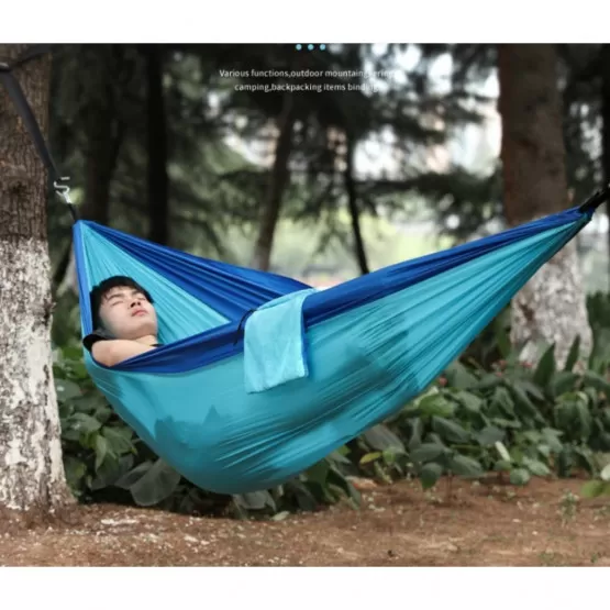 Hamac parachute en tissu haute résistance, lit-balançoire