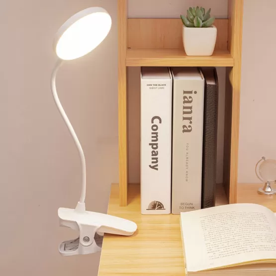 Lampe De Lecture à Clip Susoo 25 Réglages USB Blanc 5 Couleurs 5 Luminosités