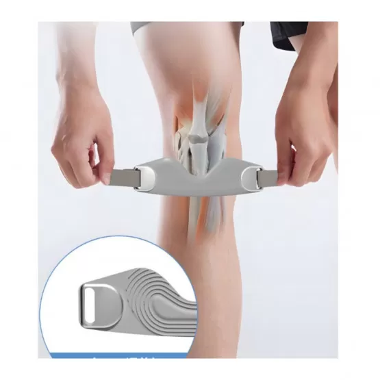 INF Sangle rotulienne en silicone pour course et fitness - Absorption des