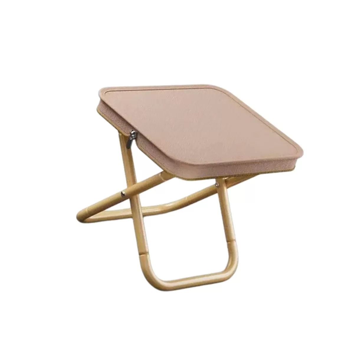 INF Tabouret de camping pliant portable - Alliage d'aluminium et siège polyester, chaise de voyage légère pour camping,…