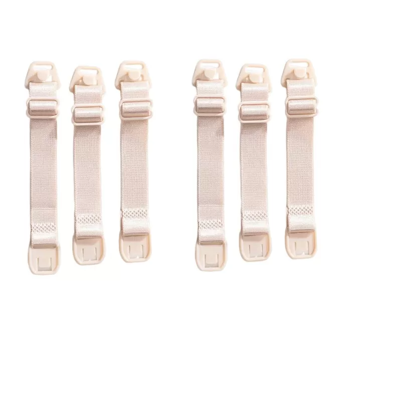 Protections Antidérapantes Pour Bretelles De Soutien-gorge - Lot De 3 Paires, Silicone, 9x5 Cm - 6
